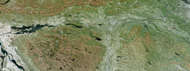 New York Mountains in Spring